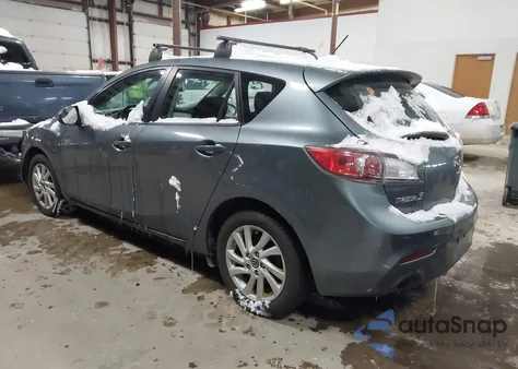 2013 Mazda Mazda3 I Touring from USA, damaged, VIN JM1BL1L77D1710544
